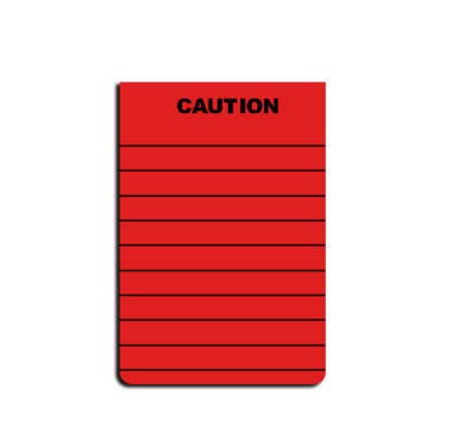 1925 Style Caution Signal - 2" x 3" - Image 2